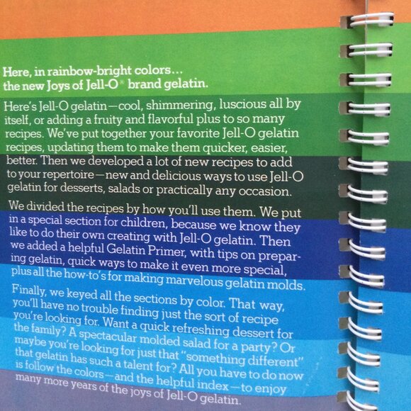 Vintage Jello Cookbook 1981 - Picture 3 of 10